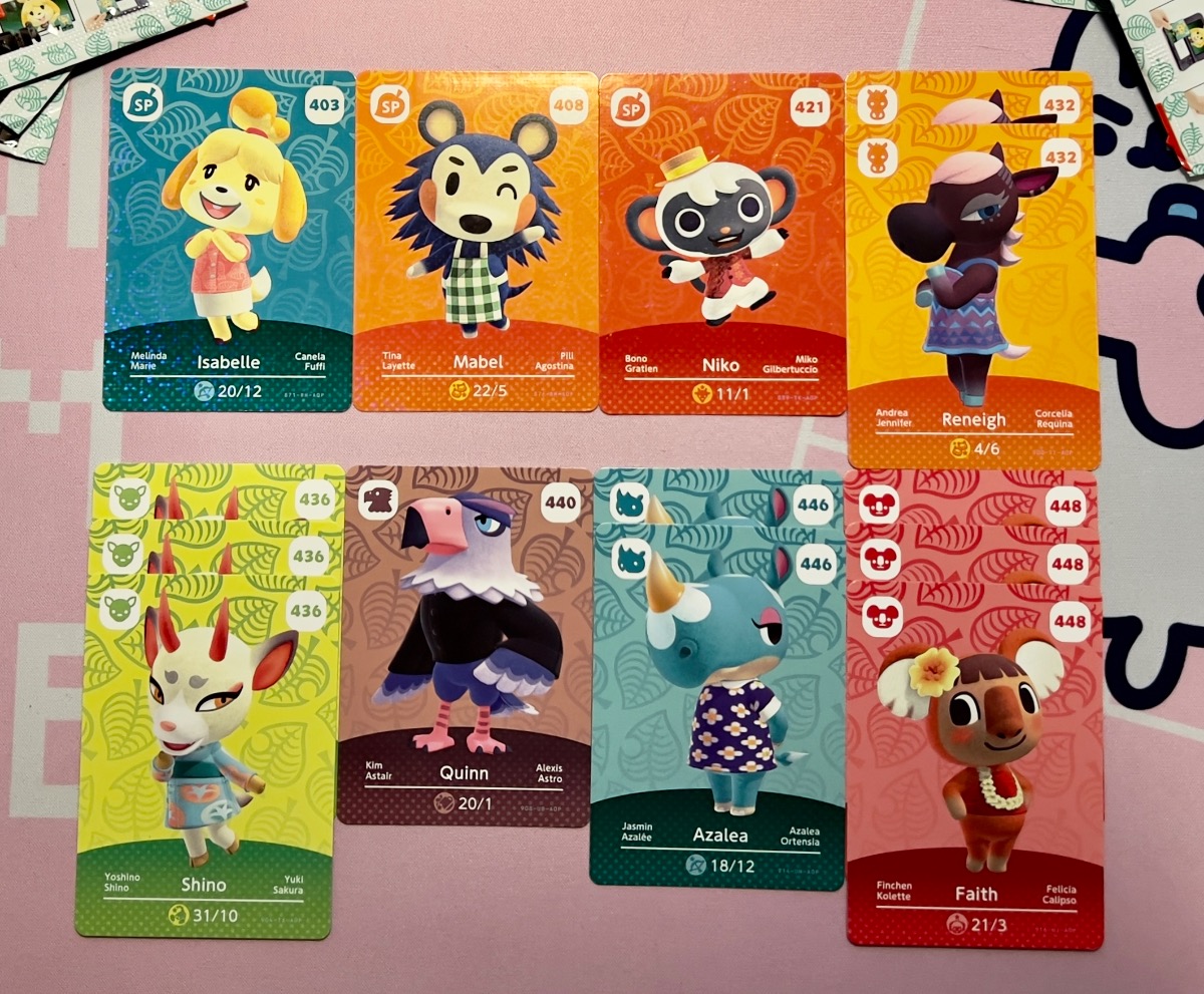 Karty amiibo Animal Crossing - Ogłoszenia - Giełda - Kolekcjonerki