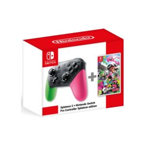 Nintendo Switch Pro Controller Splatoon 2 w specjalnym zestawie z grą dostępny w Muve