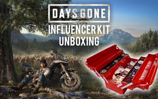 Press Kity Days Gone na unboxingach