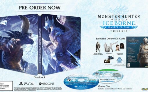 Specjalne wydanie Monster Hunter World: Iceborne w Steelbooku