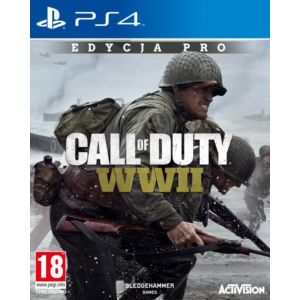 Call of Duty: WWII Edycja Pro na Playstation 4 za 194,90 zł w Muve