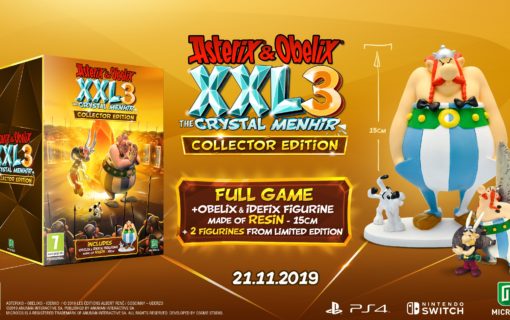 Asterix & Obelix XXL 3: The Crystal Menhir z datą premiery i specjalnymi edycjami