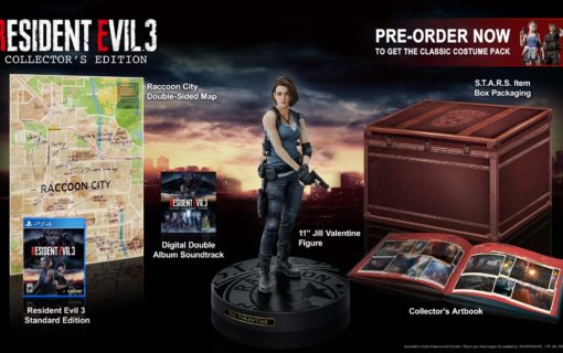 Poznaliśmy datę premiery Resident Evil 3 Remake. Zapowiedziano edycję kolekcjonerską
