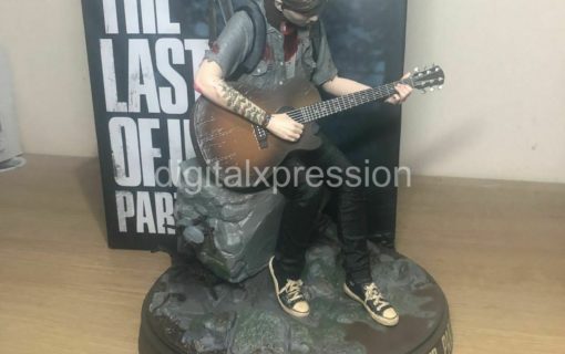 Figurka Ellie z kolekcjonerki The Last Of Us Part II na zdjęciach