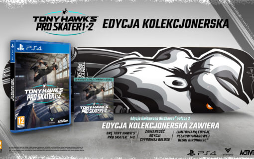 Tony Hawk’s Pro Skater 1 + 2 z kolekcjonerskim wydaniem