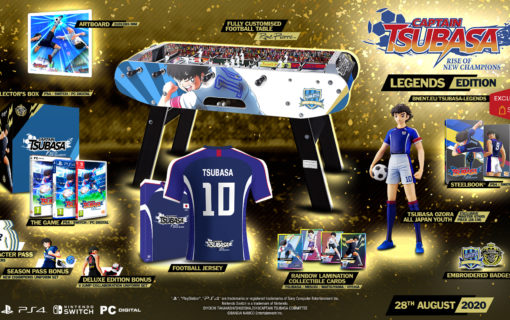 Trzy kolekcjonerskie edycje Captain Tsubasa: Rise of New Champions