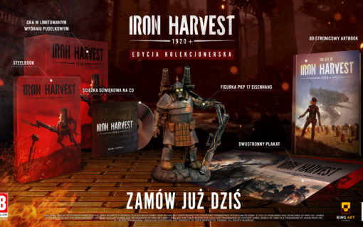 Także Iron Harvest otrzyma kolekcjonerkę. Wystartowała przedsprzedaż w Polsce.