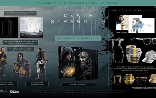 Death Stranding PC Day 1 Steelbook Edition dostępne na Amazonie