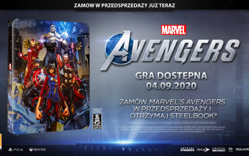 Steelbook w ofercie przedsprzedażowej Marvel’s Avengers