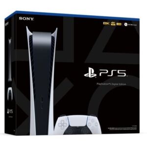 Konsola PlayStation 5 Digital Edition z niebieskim DualSense, słuchawkami oraz kodem na PS+ za 2549 zł w Media Markt