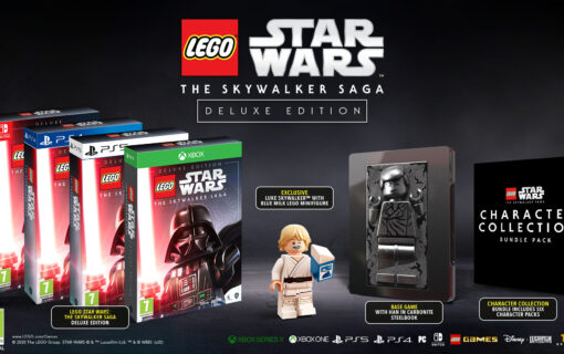 Steelbook w specjalnym wydaniu LEGO Gwiezdne Wojny: Saga Skywalkerów