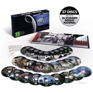 27 płytowe wydanie Star Wars: The Skywalker Saga 4K za około 535 zł na Amazonie