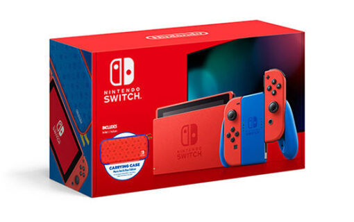 Konsola Nintendo Switch Mario Red & Blue Edition dostępna w Polsce