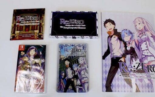 Unboxing kolekcjonerki Re:ZERO Starting Life in Another World The Prophecy of the Throne