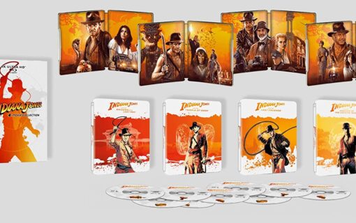 Kolekcja Steelbooków z filmami Indiana Jones w 4K – wydanie dostępne w Europie