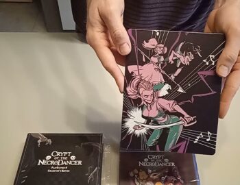 Kolekcjonerskie wydanie Crypt of the NecroDancer na unboxingu