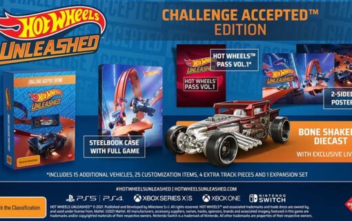 Steelbook z Hot Wheels Unleashed na pierwszej wizualizacji