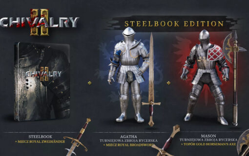 Steelbook w specjalnym wydaniu Chivalry 2