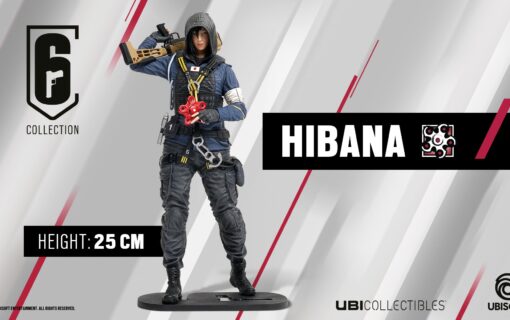 Rainbow Six Siege z nową figurką – 25-cm Hibana zadebiutuje w październiku