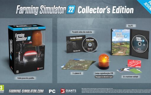 Zaprezentowano kolekcjonerskie wydanie Farming Simulator 22