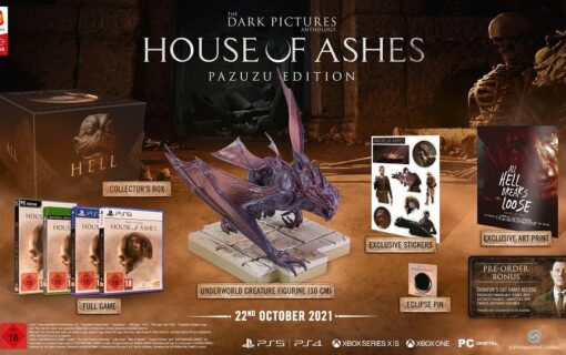 The Dark Pictures: House of Ashes z datą premiery, kolekcjonerką i dioramą