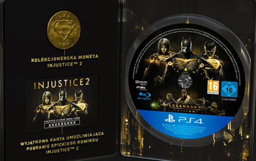 Kompletne wydanie Injustice 2 Legendary Edition w metalowym opakowaniu