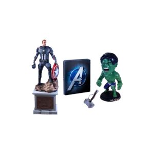 Steelbook, brelok i figurki z kolekcjonerki Marvel’s Avengers dostępne w Gamefinity