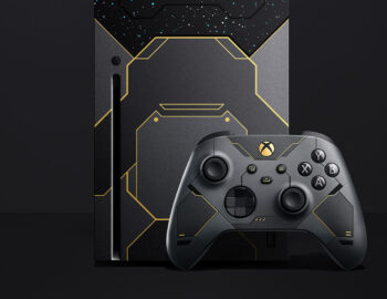 Xbox Series X i pad Elite 2 w limitowanej edycji Halo Infinite