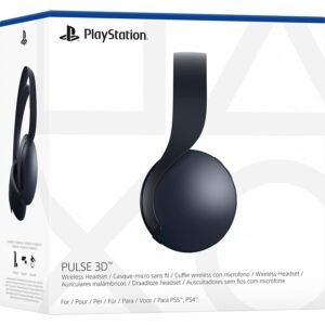 Czarny headset Sony Pulse 3D do PlayStation 5 za 379 zł w oficjalnym sklepie Allegro