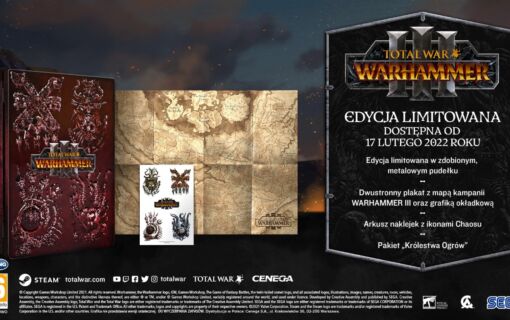 Total War: Warhammer III w limitowanej edycji z metalowym pudełkiem