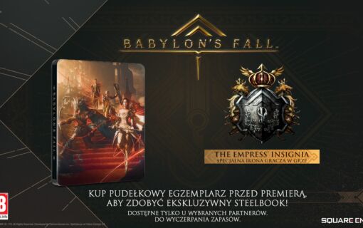 Steelbook z Babylon’s Fall jako przedsprzedażowy gratis w Polsce