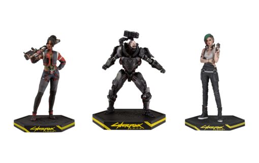 Nowe figurki z Cyberpunk 2077 od Dark Horse – Judy Alvarez, Panam Palmer i Adam Smasher z datą premiery