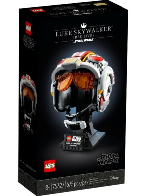LEGO Star Wars 75327 Hełm Luke’a Skywalkera – Czerwony Pięć