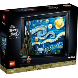 Zestaw LEGO Ideas 21333 „Gwiaździsta noc” Vincenta van Gogha za 719 zł w Smyku