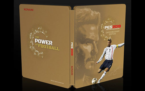 Steelbook w wydaniu Pro Evolution Soccer 2019 David Beckham Edition