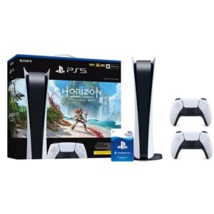 PlayStation 5 Digital + Horizon Forbidden West + 100 zł PSN + dodatkowy DualSense za 2737 zł w RTV Euro AGD