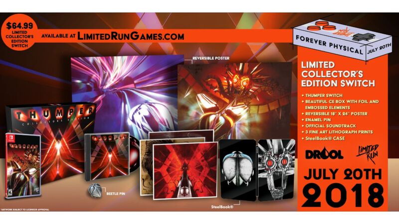 Thumper Collector’s Edition LRG #9 Nintendo Switch