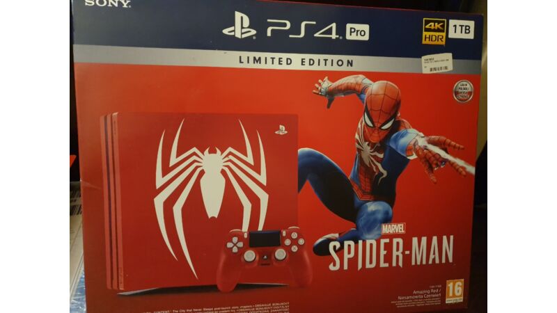 PS4 PRO EDYCJA LIMITOWANA Spiderman NAJTANIEJ