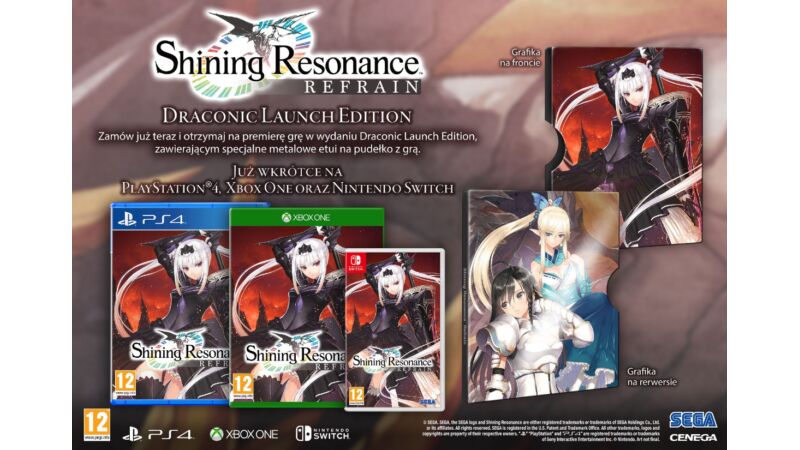 Shining Resonance Refrain Draconic Launch Edition