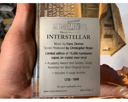 Interstellar Skórzana, winyl, soundtrack, Limitowana edycja 2LP