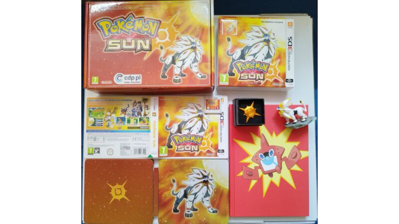 Pokemon Sun Deluxe Edition Edycja kolekcjonerska 3DS