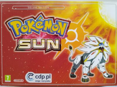 Pokemon Sun Deluxe Edition Edycja kolekcjonerska 3DS