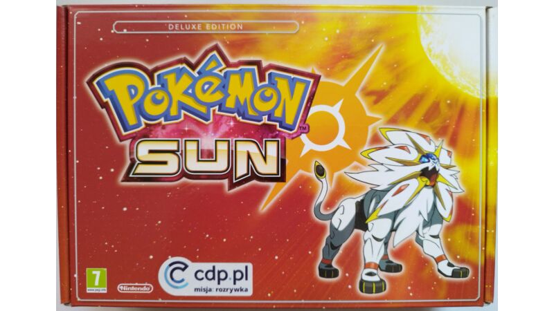 Pokemon Sun Deluxe Edition Edycja kolekcjonerska 3DS