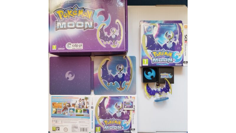 Pokemon Moon Deluxe Edition Edycja Kolekcjonerska