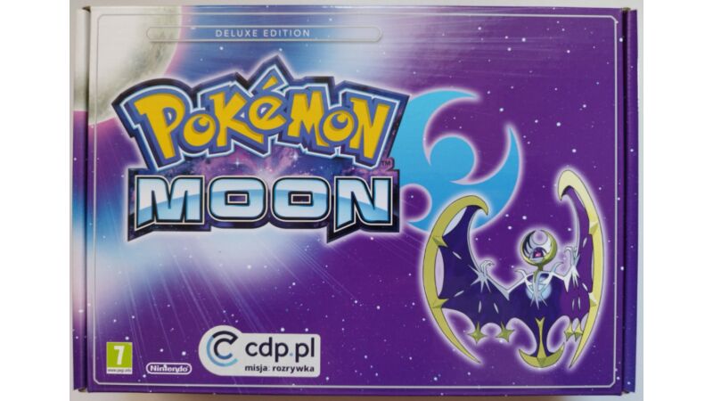Pokemon Moon Deluxe Edition Edycja Kolekcjonerska