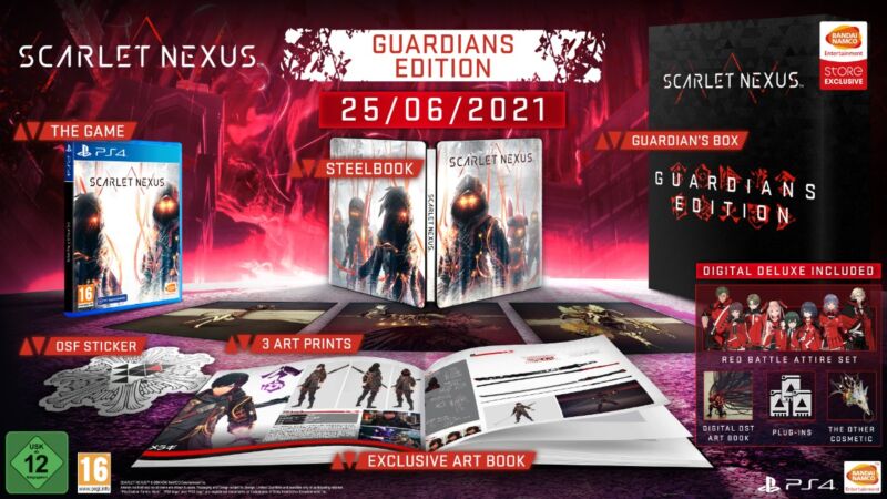Scarlet Nexus Guardians Edition PS4