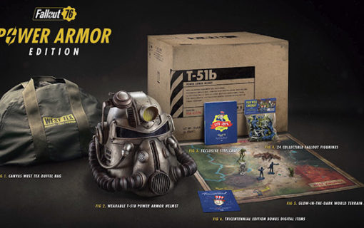 Fallout 76 Power Armor Edition z hełmem T-51b