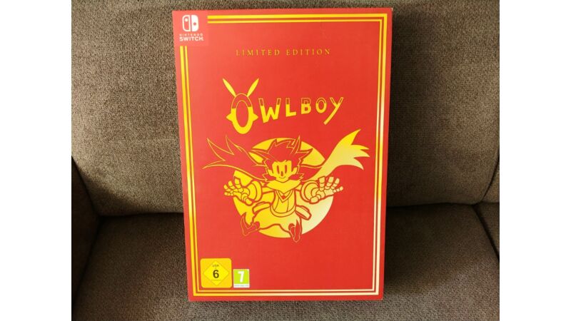 Owlboy Limited Edition na Nintendo Switch