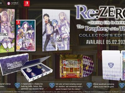 Re:ZERO Starting Life in Another World The Prophecy of the Throne CE Switch