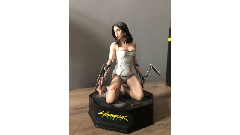 Figurka cyberpunk 2077 E3 Gamescom UNIKAT